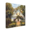 18" x 18" Marilyn Wendling 'Sweet Cottage II' Unframed Canvas Art - Trademark Fine Art: English Cottage Artwork, Modern Decor Style - 2 of 4