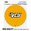Virginia Commonwealth University Rams Logo Automotive Car Window Locker Circle Bumper Sticker - 3 of 4