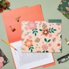 Juvale 12 Pack Letter Size Flower File Folders with 1/3 Cut Tab, 6 Floral Designs, Letter Size, 9.5 x 11.5 In - image 2 of 4