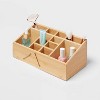 10" x 5" x 4" 12 Compartment Bamboo Countertop Organizer - Brightroom™ - image 4 of 4