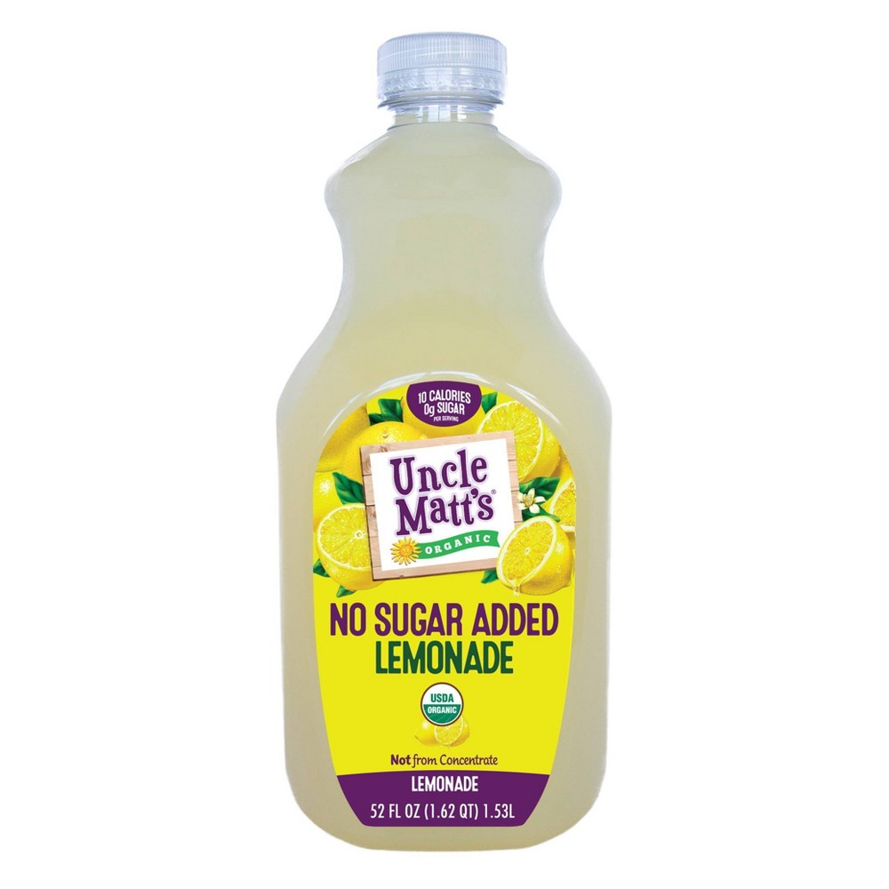 Uncle Matt's Organic No Sugar Added Lemonade - 52 fl oz
