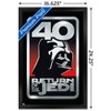 Trends International Star Wars: Return of the Jedi - 40th Vader Logo Framed Wall Poster Prints - 3 of 4
