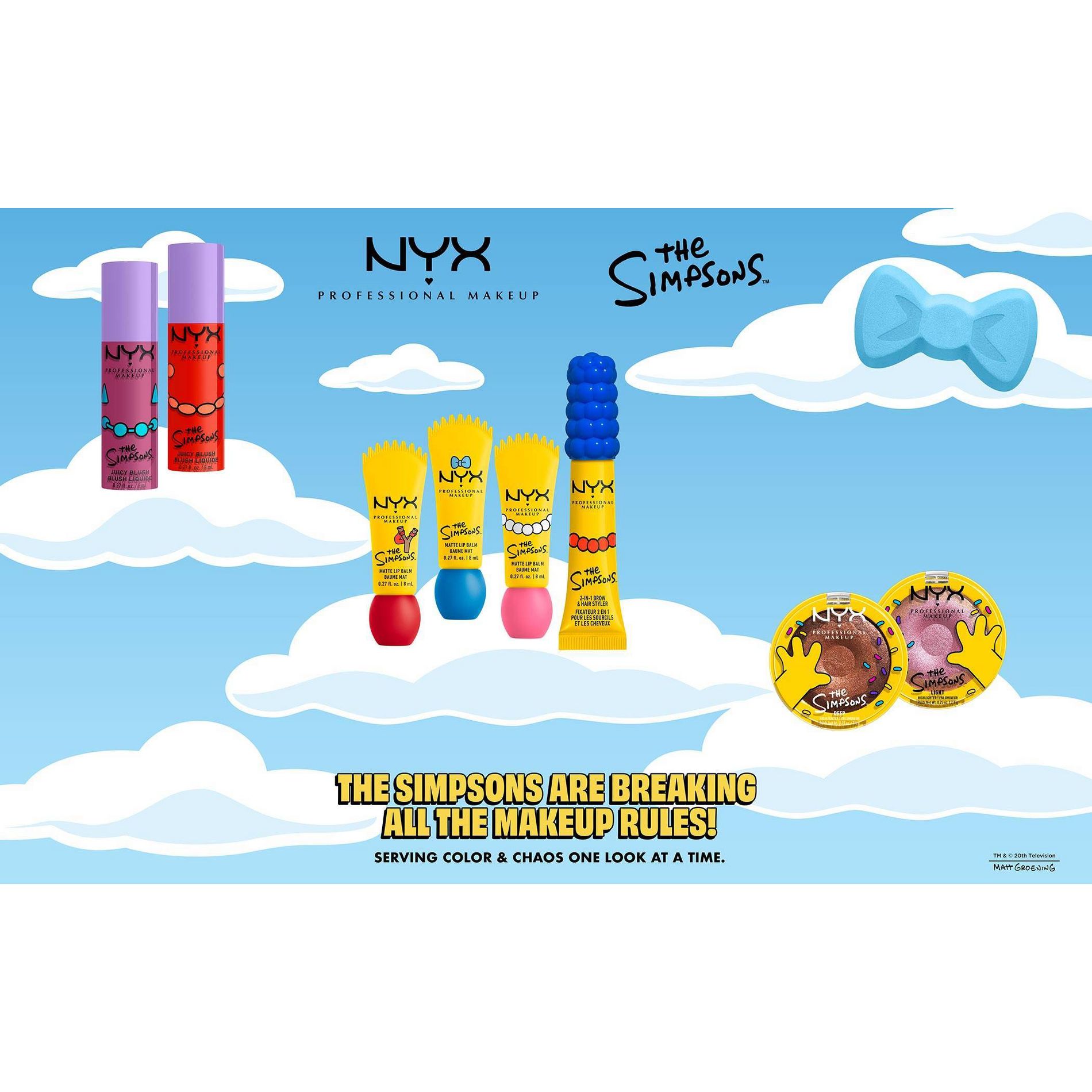 NYX Professional Makeup The Simpsons Collection