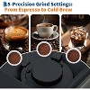 3rd-Gen Espresso Coffee Maker with Milk Frother - Removable Brewer/Grinder, Adjustable Coarseness/Flavor, Detachable Milk Tank for Home - 3 of 4