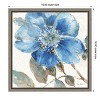 Amanti Art Indigold V by Lisa Audit Canvas Wall Art Print Framed 16 x 16-in. - 4 of 4