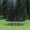 VYNXARIA 12FT Arc-Shaped Trampoline with Double-Sided Color Pad and Safety Enclosure - 2 of 4