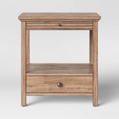 Shelburne Nightstand with Drawer/Shelf Brown - Threshold&trade;