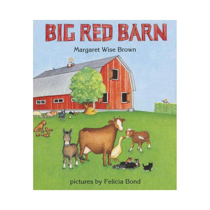 Big Red Barn by Margaret Wise Brown (Board Book), 1 of 2