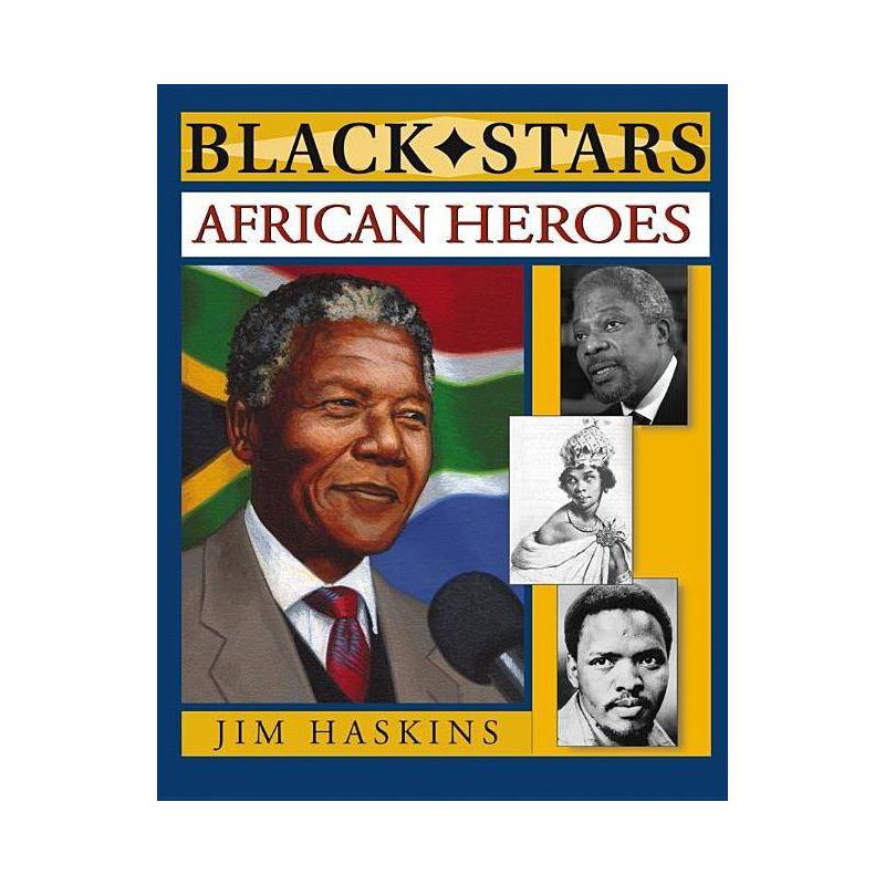 African Heroes - (Black Stars) by  Jim Haskins (Paperback), 1 of 2