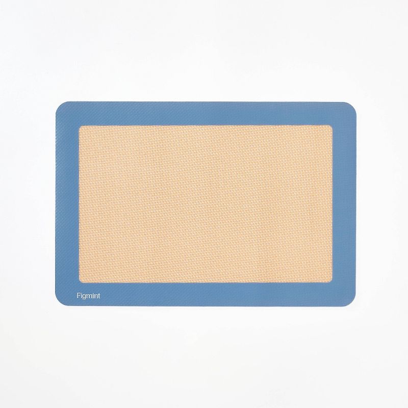 8.5&#34;x12.5&#34; Silicone Baking Mat Blue - Figmint&#8482;, 1 of 5