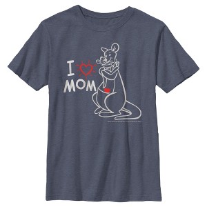 Boy's Winnie the Pooh Kanga and Roo I Love Mom T-Shirt - 1 of 4