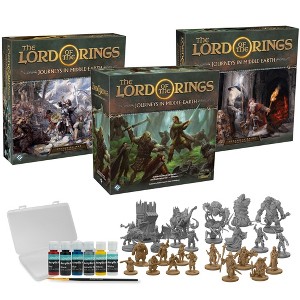 Fantasy Flight Games LoTR Board Game Bundle with Shadowed Paths & Spreading War - 1 of 4