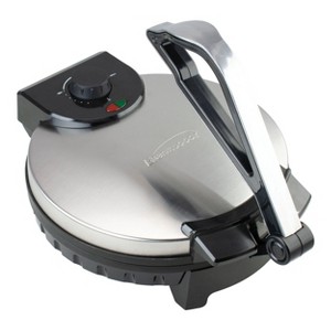 Brentwood 12 Inch Stainless Steel Nonstick Electric Tortilla Maker - 1 of 4