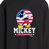 Men's - Disney - All American Mickey Long Sleeve Graphic T-Shirt - 2 of 4