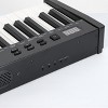 61-Key Portable Keyboard with Semi-Weighted Keys, Includes Music Stand & Power Adapter, For Beginners to Professional Players, Black Set with Stand - 2 of 4