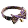 Necoichi Gilded Gold Bow Tie Cat Collar - 3 of 4