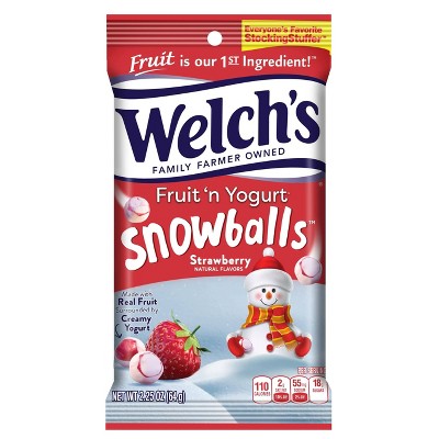 Welch's Strawberry Fruit and Yogurt Snowballs - 2.25oz