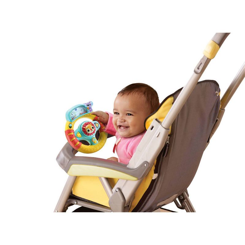 VTech Grip &#38; Go Steering Wheel Baby Toy, 3 of 8