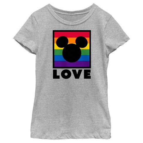 Rainbow store mickey shirt