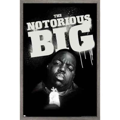 Trends International The Notorious B.i.g. - Chain Framed Wall Poster ...