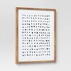 24" x 30" Dots Framed Under Glass with Mat - Project 62™ - image 3 of 4