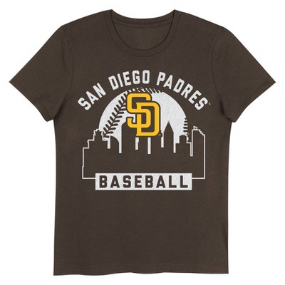 MLB San Diego Padres Girls' Crew Neck T-Shirt