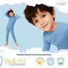 City Threads Boys USA-Made Soft & Cozy Thermal Long Johns 2-Piece Set - Warm Base Layer & Loungewear - 4 of 4