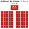 Big Dot of Happiness 2026 Year of the Horse - Lunar New Year Candy Favor Sticker Kit - 304 Pieces - 3 of 4