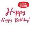 Foil Happy Birthday Streamer, 9" x 5', Pack of 2 - 4 of 4