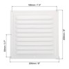 Unique Bargains Aluminum Alloy Louvered Durable Easy Installation Air Vent Cover - 2 of 4