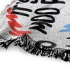 Friends Tag Lines Blanket 50"x60" Woven Tapestry - 3 of 4