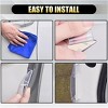 TruAIR Car Door Anti-Collision Strips (4-Pack, Transparent) - 4 of 4