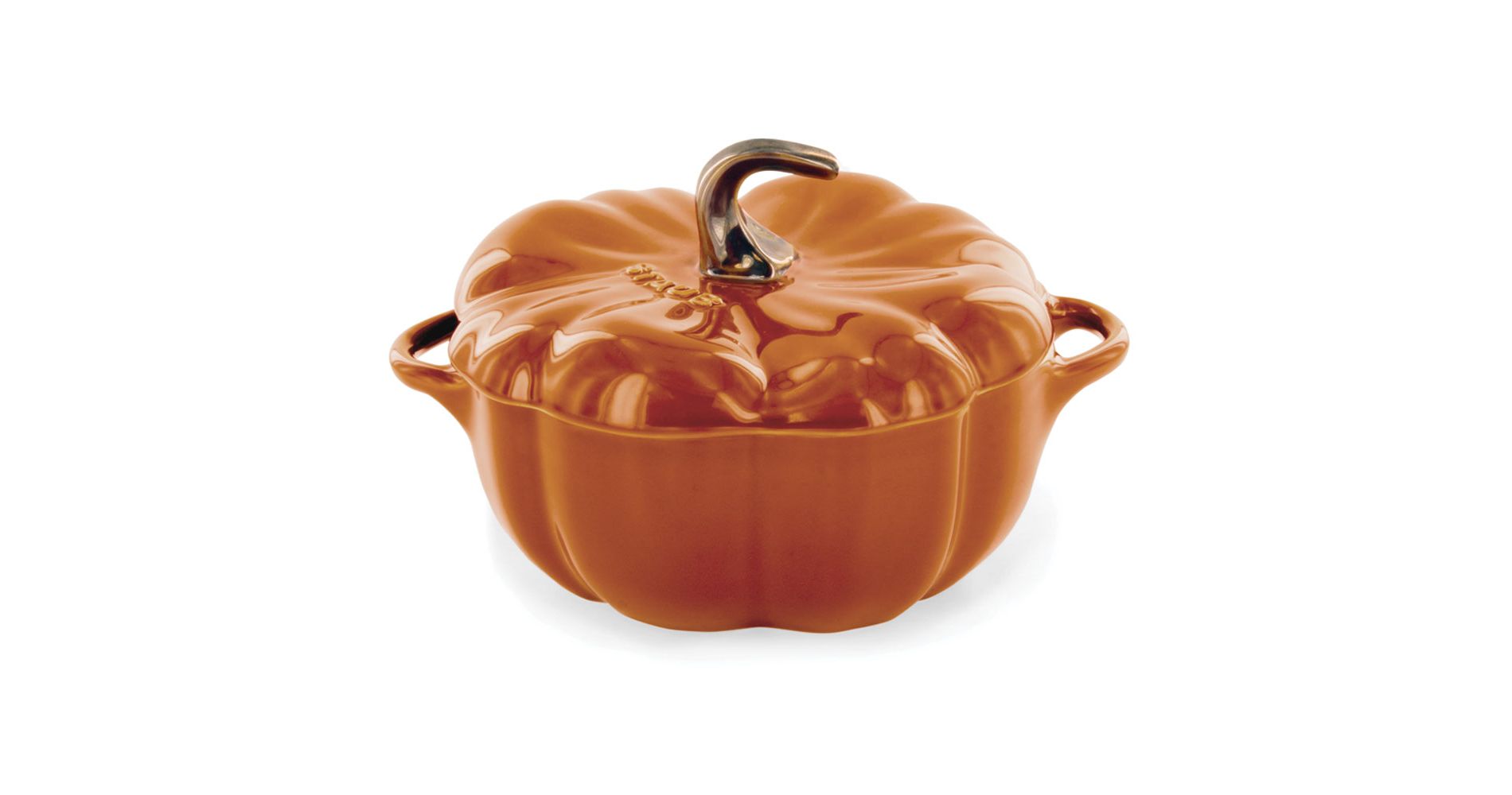 STAUB Ceramic 24-oz Pumpkin Cocotte