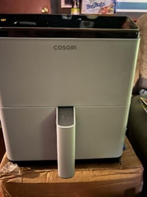 COSORI Dual Blaze 6.8-Quart Smart Air Fryer, Dual Heating Elements, Light  Gray