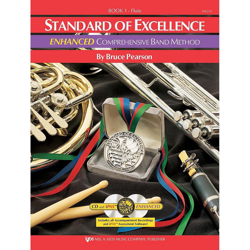 KJOS Standard Of Excellence Book 1 Enhanced Flute, 1 of 2