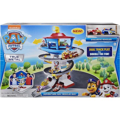 Paw Patrol Adventure Bay Lookout Tower Playset with Die-Cast Vehicles