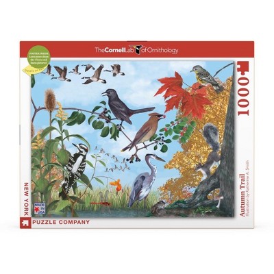 New York Puzzle Company Autumn Trail 1000 Piece Puzzle
