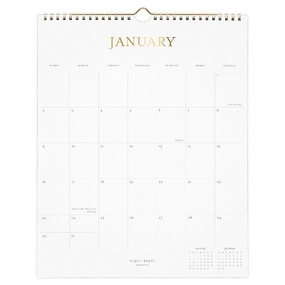 2022 Wall Calendar Vertical - Sugar Paper Essentials