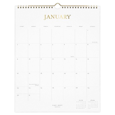 2022 Wall Calendar Vertical - Sugar Paper Essentials