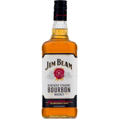 Jim Beam Bourbon Whiskey - 1L Bottle