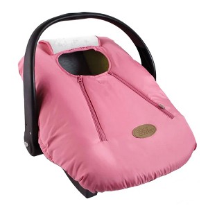 CozyBaby Original Infant Car Seat Cover with Dual Zippers and Elastic Edge - 1 of 4