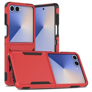 Entronix Case Compatible with Galaxy Z Flip 7 - Soft-Touch Dual-Layer Sleek Cover - 1 of 4