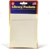 Hygloss® Library Pockets 3.5" x 4.5" Self Adhesive - Manila, 50 Per Pack, 3 Packs - 4 of 4