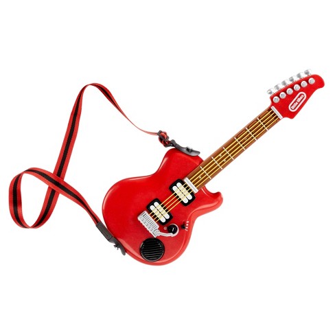 PURPLE ELECTRIC GUITAR MUSICAL INSTRUMENT TOY GIRL KIDS FUN SOUND XMAS GIFT  NEW