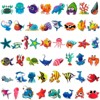 Wrapables Waterproof Vinyl Stickers, 100pcs, Marine Animals - 2 of 4