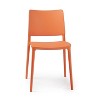 WRGHOME Garden Modern Outdoor/Indoor Plastic Resin Stacking Patio Dining Side Chair  (Set of 2) - 4 of 4