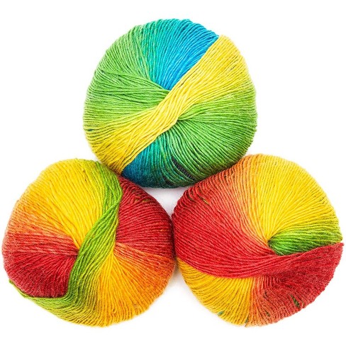 Knitting 50g Baby Cotton Wool Super Soft Crochet Yarn Rainbow Double 33 Colours 
