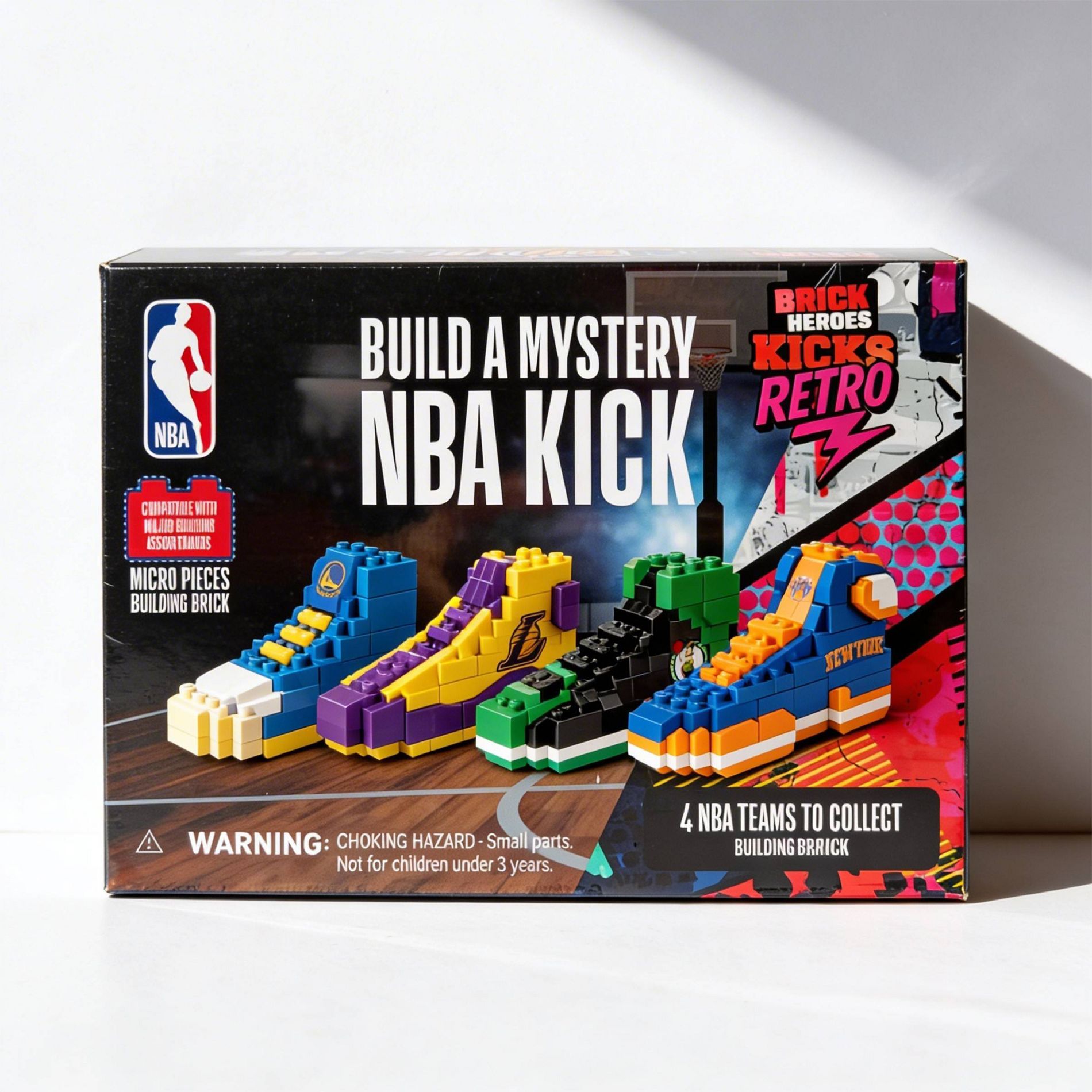 NBA Sneaker Mystery Collectible – Includes 1 Surprise NBA Sneaker