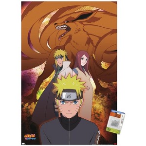 Trends International Naruto Shippuden - Nine-Tails Group Unframed Wall Poster Prints - 1 of 4