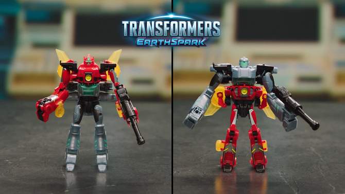 Transformers EarthSpark Terran Twitch and Robby Malto Cyber-Combiner Action Figure Set - 2pk, 2 of 9, play video